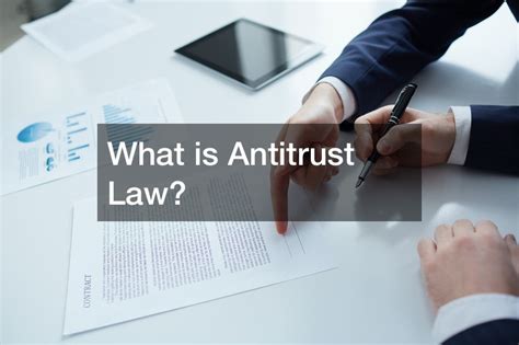 what is a antitrust complaint